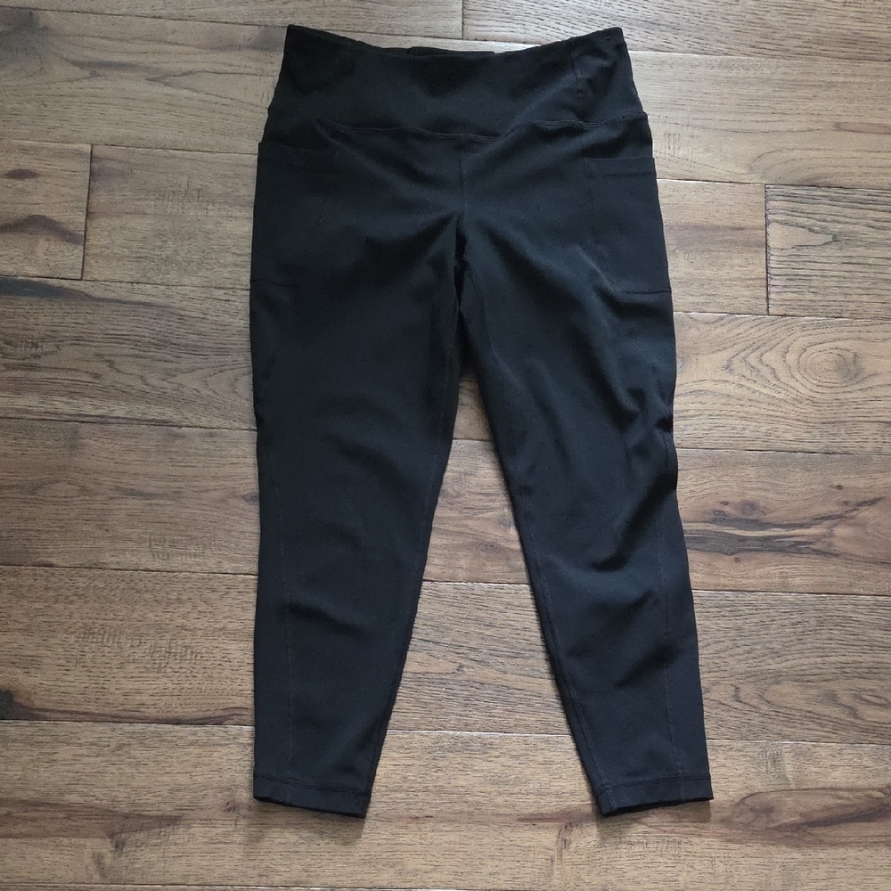 Lole Black High-Waisted Leggings Large